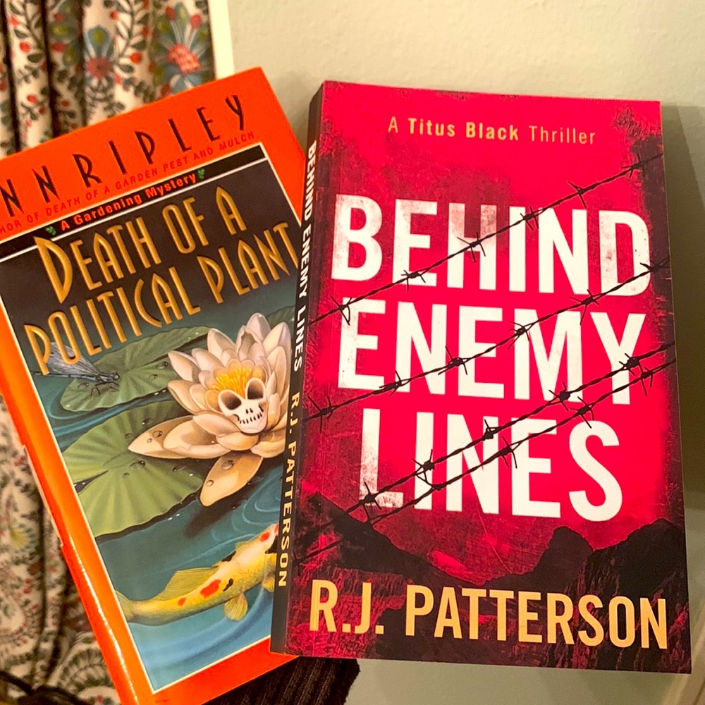 Book Bundle Behind Enemy Lines & Death of a Political Plant - Picture 1 of 5